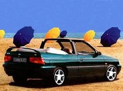 Ford Escort Cabrio 1.8 16V XR3i (105hp) (ALL) фото